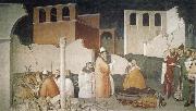 Maso di Banco St Sylvester Sealing the Dragon's Mouth oil painting on canvas